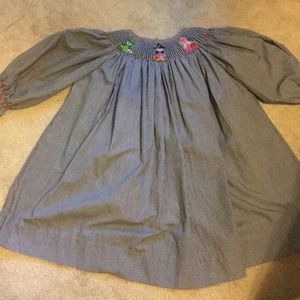 Smocked Halloween Dress